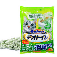 Gaines 佳乐滋 双层猫砂盆适用纸猫砂 绿色 2L 绿茶味