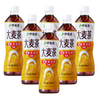 ITOEN 伊藤园 大麦茶 茶叶饮料 无糖茶饮 500ml*15瓶 整箱