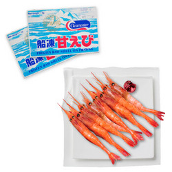 禧美 原装进口 加拿大生食北极甜虾刺身（MSC认证）1kg/盒 90-105只 日料刺身 *4件