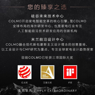 COLMO 家用全自动14套嵌入式台式洗碗机CDDTW612双阁分洗 星泽灰