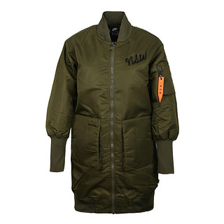 耐克女AS W NSW NSW PARKA INSLATD MA1薄棉服932050-395