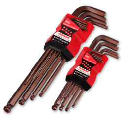 GANGTUO TOOL 钢拓工具 内六角扳手平头11件套