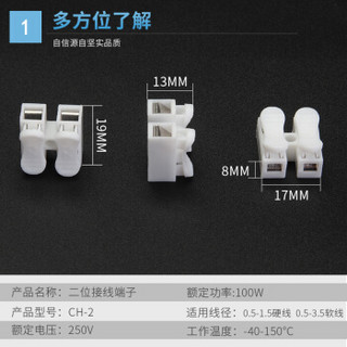 际工 CH3 电线连接器 100只装