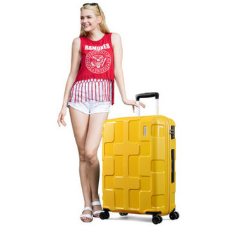 AMERICAN TOURISTER 美旅 DL7*16003 行李箱 (黄色、31英寸、pp)