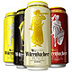 Würenbacher 瓦伦丁 德国啤酒混合装500ml*12听礼盒新老包装随机发