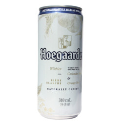 Hoegaarden 福佳 白啤比利时风味小麦白啤酒310ml*24听罐装整箱装,