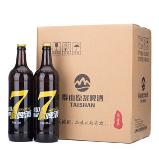 TAISHAN 泰山原浆 原浆啤酒 (720ml、6、≥2.5%vol、瓶装、8°P)