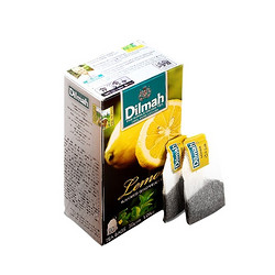 Dilmah 迪尔玛 柠檬红茶茶包 1.5g*23袋（20袋/盒+赠品3袋）