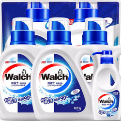 Walch 威露士 双效有氧除菌洗衣液 6件套