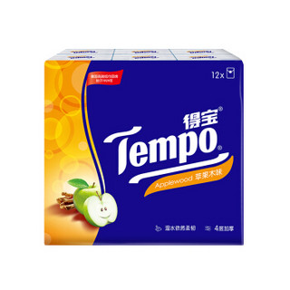 Tempo 得宝 手帕纸    5提 (12包、4层)