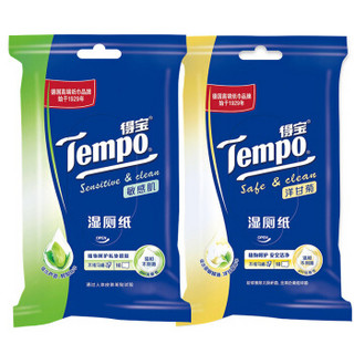 Tempo 得宝 男女私处洁阴湿巾纸   10片装*2包