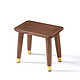 林氏木业多功能实木小凳子家用客厅椅小板凳木头换鞋方凳矮LS156