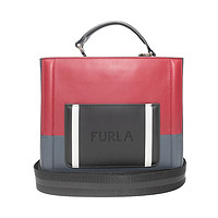 FURLA 芙拉 女士拼色托特包手提单肩斜挎电脑包 Reale系列 985397