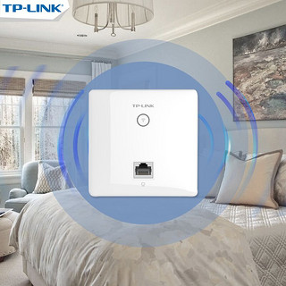 TP-LINK TL-AP450I-PoE 入墙式86型无线面板AP (白色)