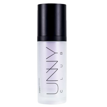 unny club 悠宜 素颜精华水凝空气感妆前精华乳懒人霜隔离霜粉底保湿提亮肤色隐形毛孔妆前乳素颜霜 01#紫色隔离