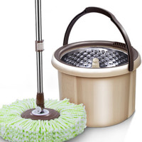 BEKAHOS 百家好世 bjhs1-0570 旋转拖把桶 塑料盘2头 (旋转拖把、1.2kg)