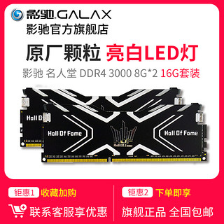 GALAXY 影驰 名人堂 内存条套装