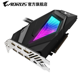 GIGABYTE 技嘉 AORUS RTX2080 SUPER 8G 一体式水冷显卡