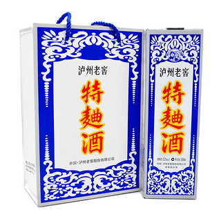 LU ZHOU LAO JIAO 泸州老窖 52度特曲60版工农牌白酒整箱 (500ml*6、箱装、浓香型、52度)