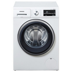 西门子（SIEMENS）10公斤 变频全自动滚筒洗衣机 快洗筒清洁节能降噪 （白色）XQG100-WM12P2602W