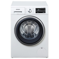 西门子(SIEMENS)10公斤 变频全自动滚筒洗衣机 快洗筒清洁节能降噪 (白色)XQG100-WM12P2602W