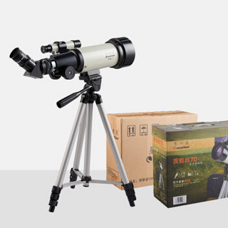 CELESTRON 星特朗 星特朗 天文望远镜专业 观星 专业级 高倍率儿童学生入门夜视观月天地两用  星特朗探索者70400 (天文望远镜、70mm、10倍及以上)