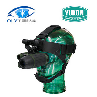 YUKON 一代头盔头戴红外微光单筒夜视仪  24125