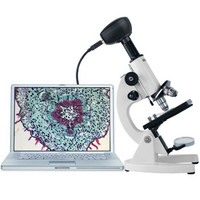 西湾 显微镜学生专用专业生物高倍便携套装实验室教学家用官方标配   MI显微镜
