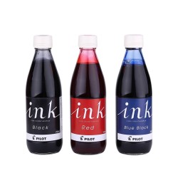PILOT 百乐 INK-350 非碳素墨水 350ml 瓶装 三色可选