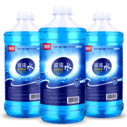 饰说 汽车玻璃水挡风玻璃清洗剂清洁剂雨刮水 0度通用型3瓶装
