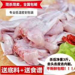 新鲜冷冻牛蛙净重3斤