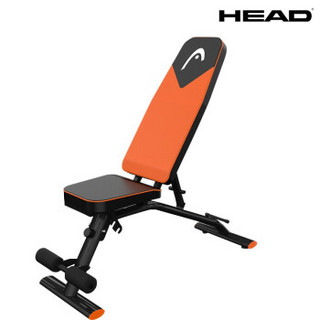 HEAD 海德 仰卧板 哑铃凳 多功能健身椅腹肌板卧推凳     HD201701