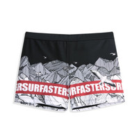 速浪 速浪 泳裤男印花平角温泉裤运动沙滩泳衣旅游度假游泳短裤装备套装 海鸥谷(无护垫) XL S17WN005MF01 (海鸥谷、S,M,L,XL,XXL,加大码、聚酯纤维、分体)