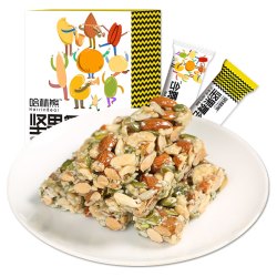 哈林熊 坚果棒代餐能量棒 225g