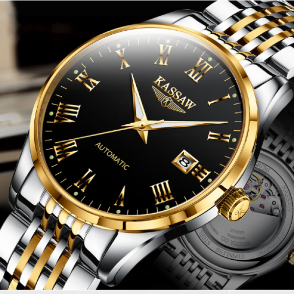 kassaw 卡梭 k896g 男士自动机械手表