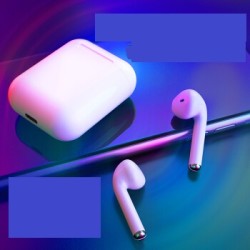 领臣 Air Plus无线蓝牙耳机适用于苹果iPhone/安卓迷你运动商务双耳华为手机耳机 蓝牙5.0 *4件