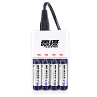 LEISE 雷摄 854充电器套装 (配8节5号AA2700毫安充电电池+4槽充电器) *2件