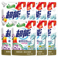 超能 植翠 低泡鲜艳亮丽 洗衣液 16斤1kg*8袋
