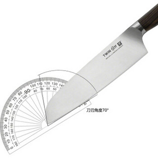 ZWILLING 双立人 A190001928 刀具七件套涵刀座乌木刀柄