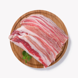 恒都 牛肉培根片烧烤意面早餐手抓饼披萨肉片160g