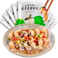 红号 低卡零0脂肪热量魔芋粉丝即食粉丝面 200g*5袋