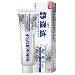 SENSODYNE 舒适达 安心美白 抗敏感牙膏 100g *2件