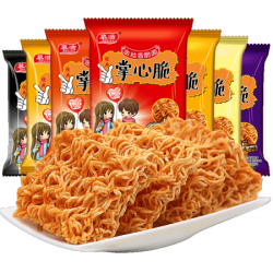慕滋干吃面整箱干脆面掌心脆混装零食 混合口味20包
