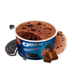 和路雪 OREO 奥利奥巧克力口味 冰淇淋 93g*3杯 *7件