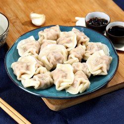 湾仔码头 玉米蔬菜猪肉水饺 720g