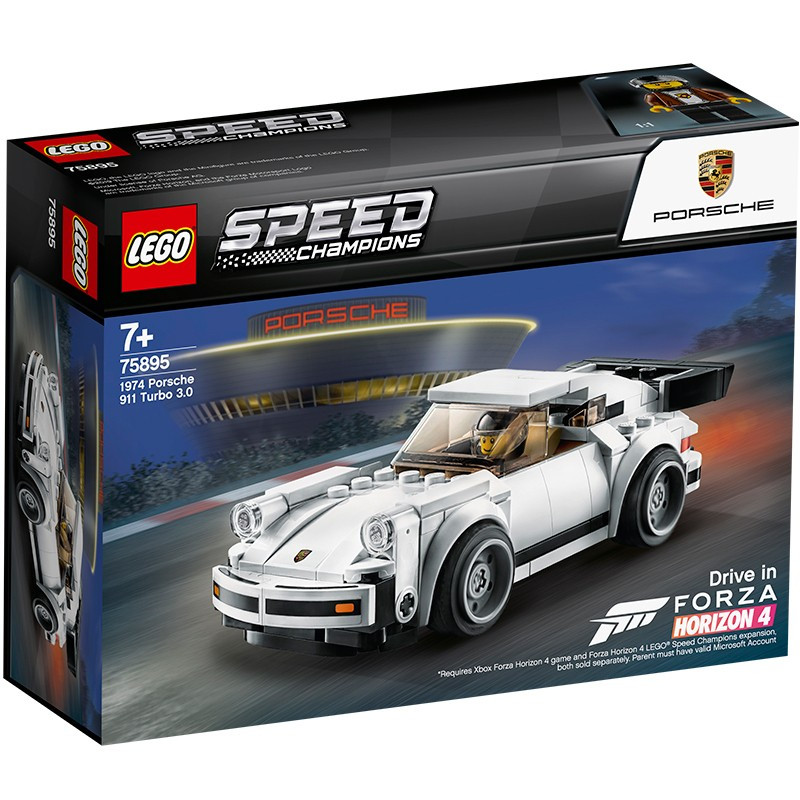 乐高百元set怎么样？乐高SPEED系列 75895 保时捷911Tubro3.0