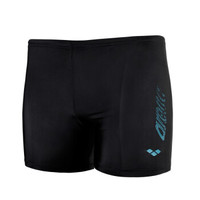 arena 阿瑞娜 11- 泳裤套装 男士平角短裤 高清防雾泳镜泳帽游泳裤男士专业泳衣游泳三件套 BKBU-黑蓝 4XL         11-CTS9011M (黑蓝、4XL 、聚酯纤维、分体)