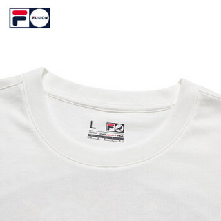 FILA FUSION X STAPLE 斐乐 男子短袖T恤 2019夏季新款时尚短袖衫 白色-WT 175/96A/L