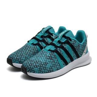 Adidas 三叶草 F37206 女子鞋休闲鞋 (38、蓝色)