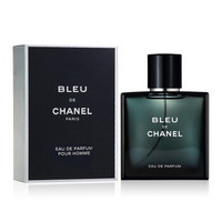 CHANEL 香奈儿 香水BLEU蔚蓝男士香水50/100ml持久古龙 蔚蓝男士浓香水100ml